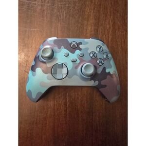 Microsoft Xbox Series X S Wireless Controller Blue Mineral Camo 1914 Tested
